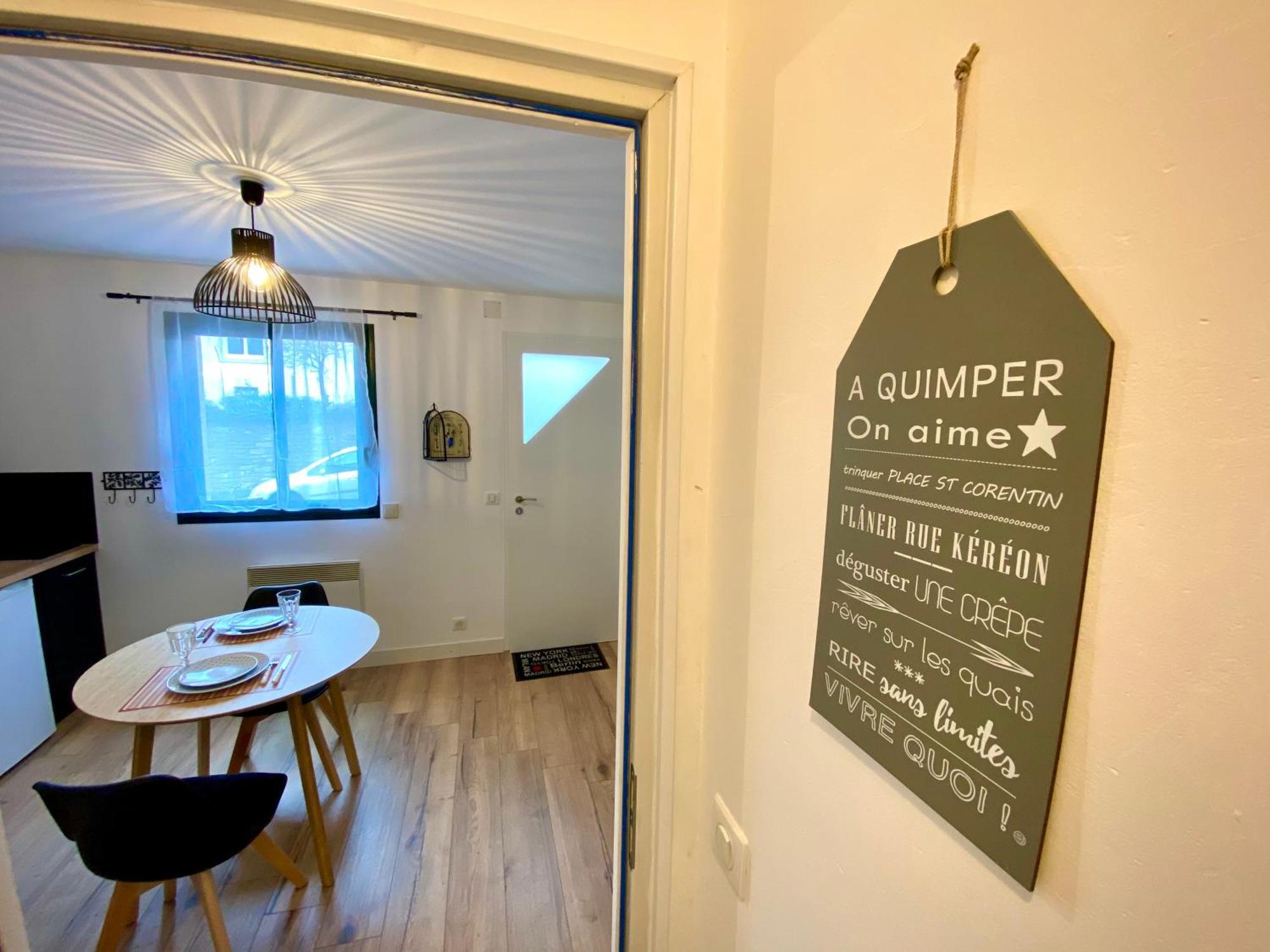 Appartement Cosy Quimper Exterior photo